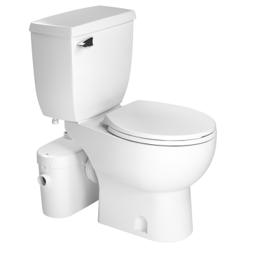 Saniflo Sanicompact C4 One-Piece UpFlush Toilet and Macerator