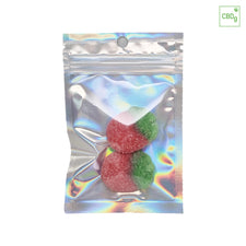 Photo of a pack of CBDg Max Strength CBD Wild Strawberry Gummies.