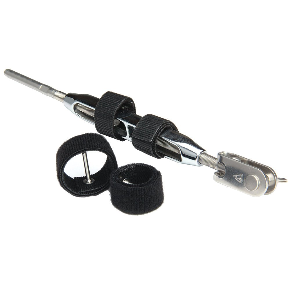 C. Sherman Johnson Wrap Pins Hook Loop Pin Locking Devices for Open Body Turnbuckles 7/16" 1/2" - 2-Pack
