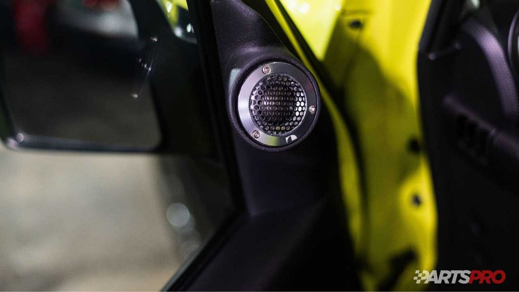 Custom Tweeter Pods for Suzuki Jimny Roadrunner