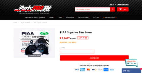 PIAA Superior Bass Horn