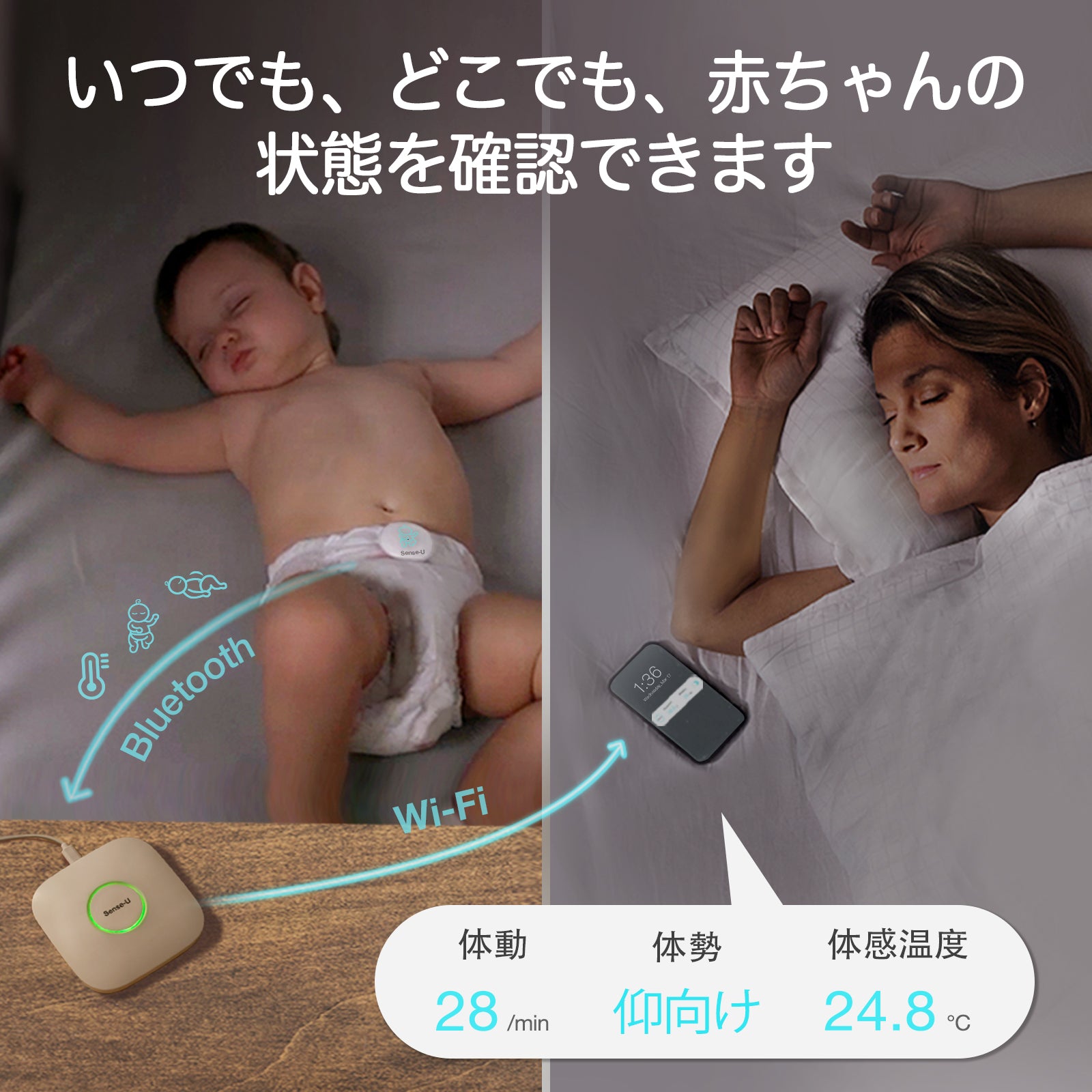 Sense U Baby Monitor センスユー　ベビーモニター