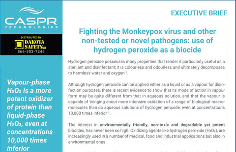 hydrogen peroxide as a biocide
