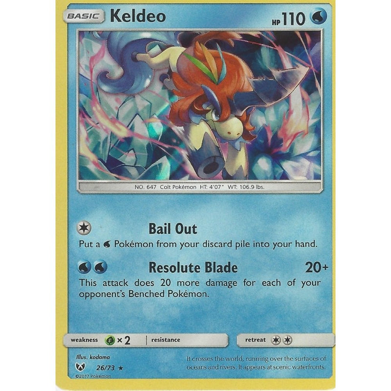 pokemon keldeo card