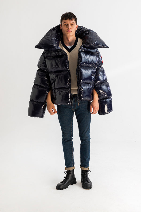 Hardknud Remastered, a super glossy giant puffer coat – XUMU
