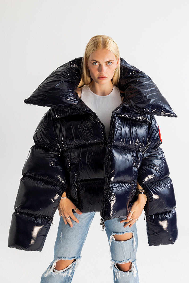 Hardknud Remastered, a super glossy giant puffer coat – XUMU