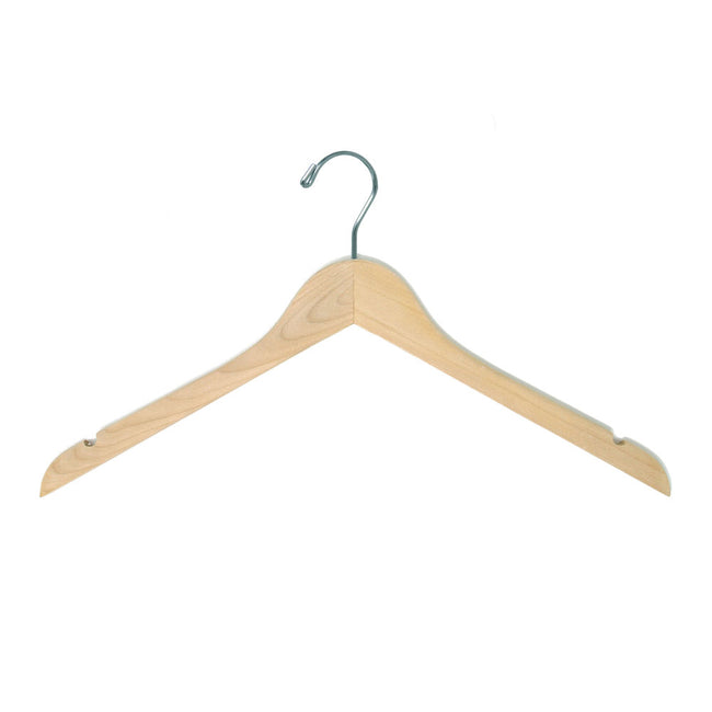 Kids 11 Wood Top Hanger w/Bar