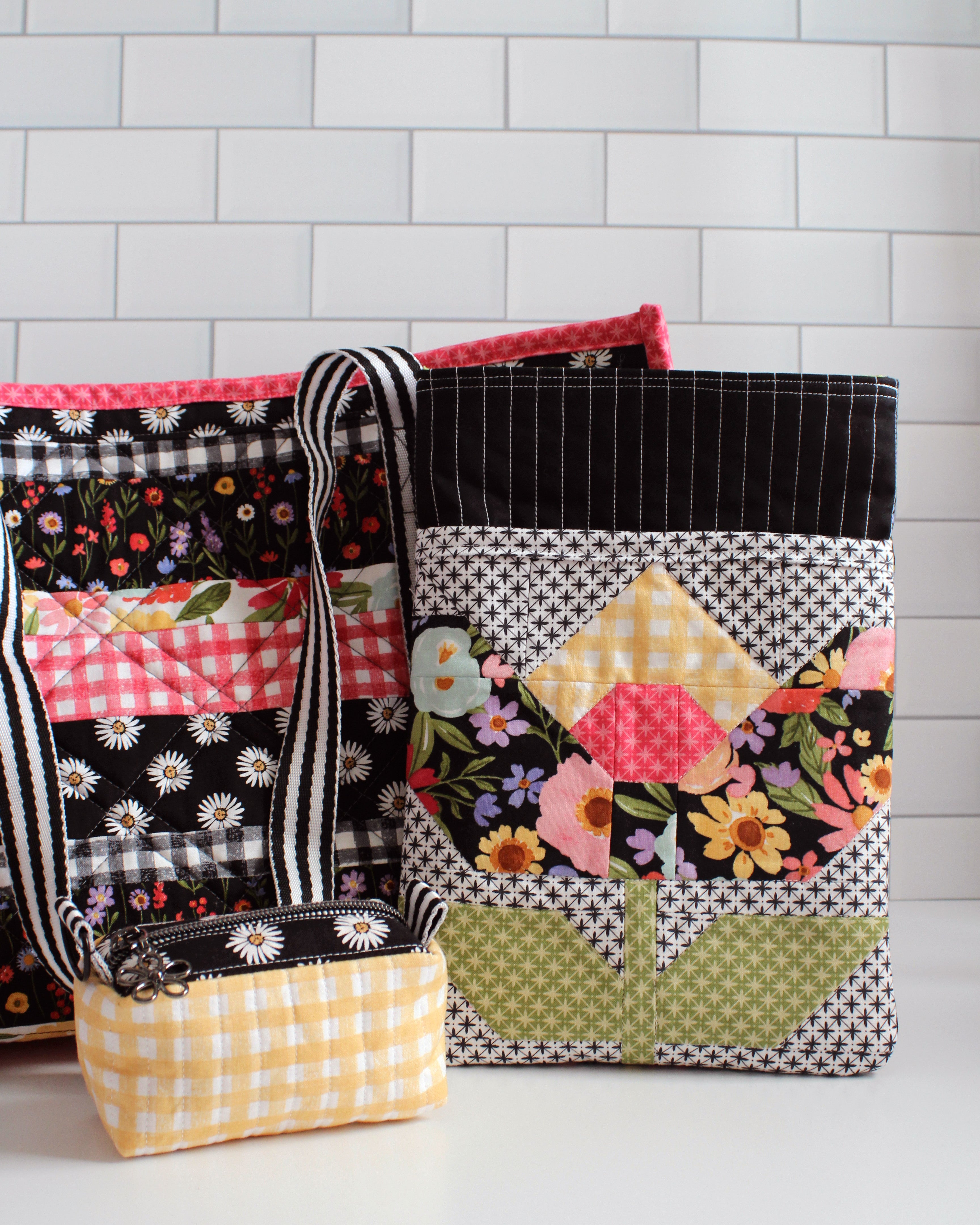 projects featuring the Flora No.6 fabric collection by Echo Park Paper Co for Riley Blake Designs