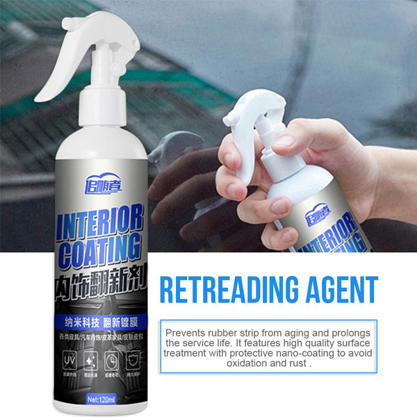 Car Interior Cleaner Agent Roof Fabric Flannel Leather Seat