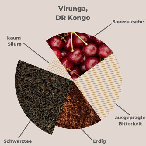 Virunga Kongo Kakao Aroma Profil