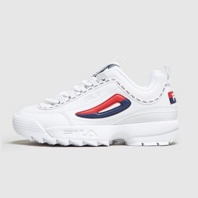 fila disruptor 2 red and blue