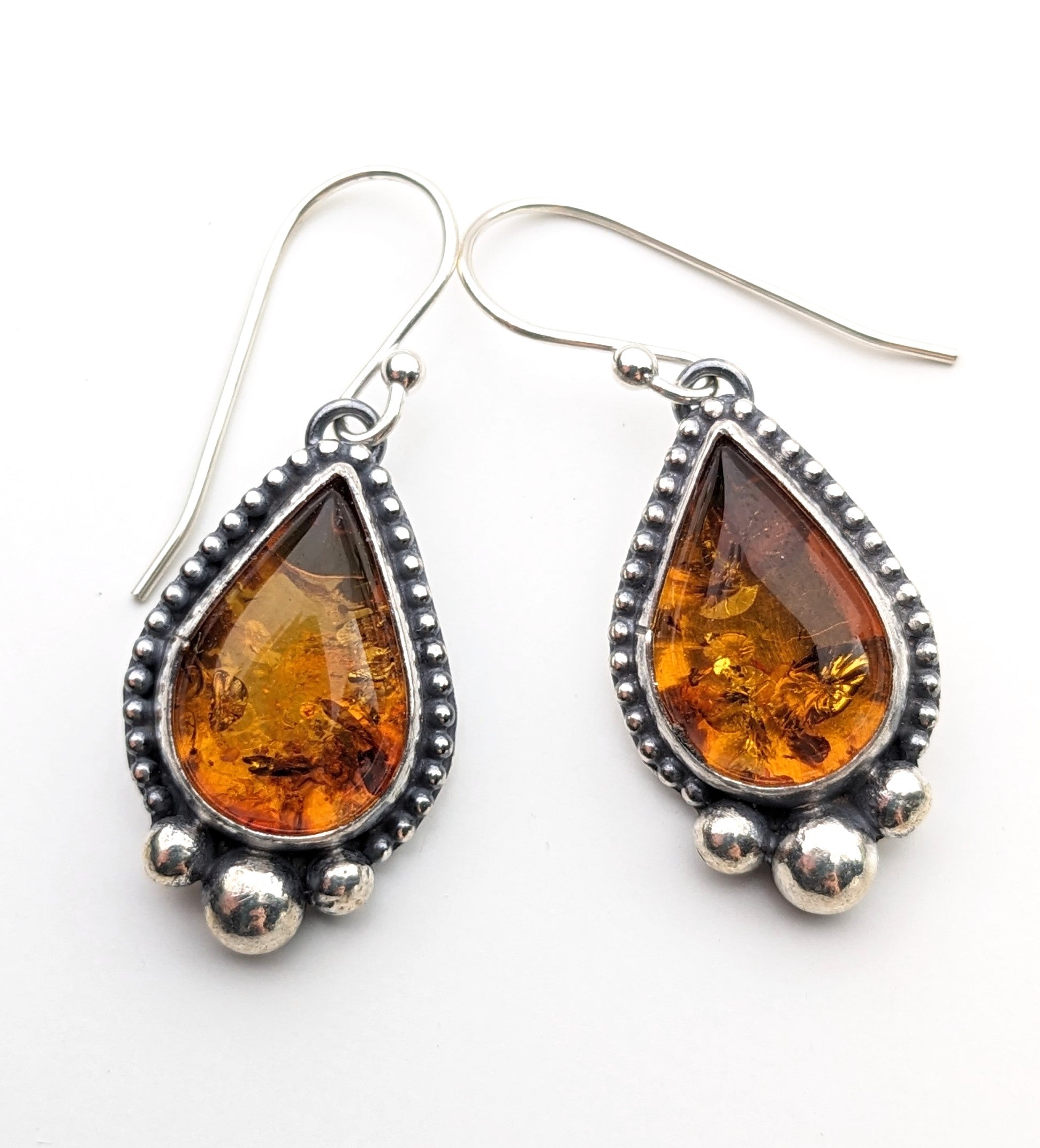 Amber Earrings