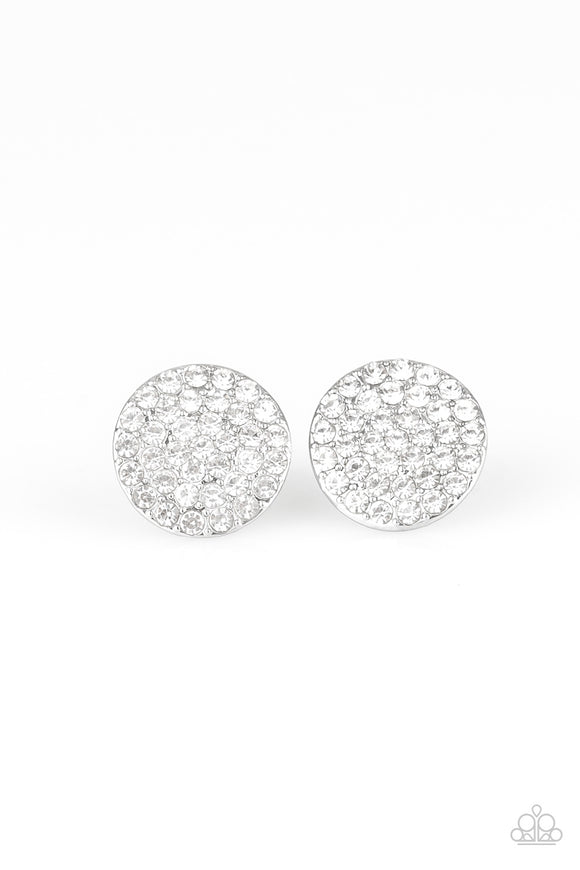 Paparazzi Earring - Greatest Of All Time - White
