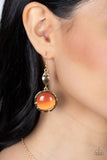Paparazzi Earring - Magically Magnificent - Orange