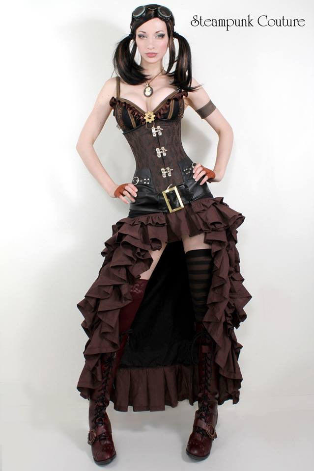 Vintage Burgundy by Metropolis Hades | Steampunk Clothes and Shoes