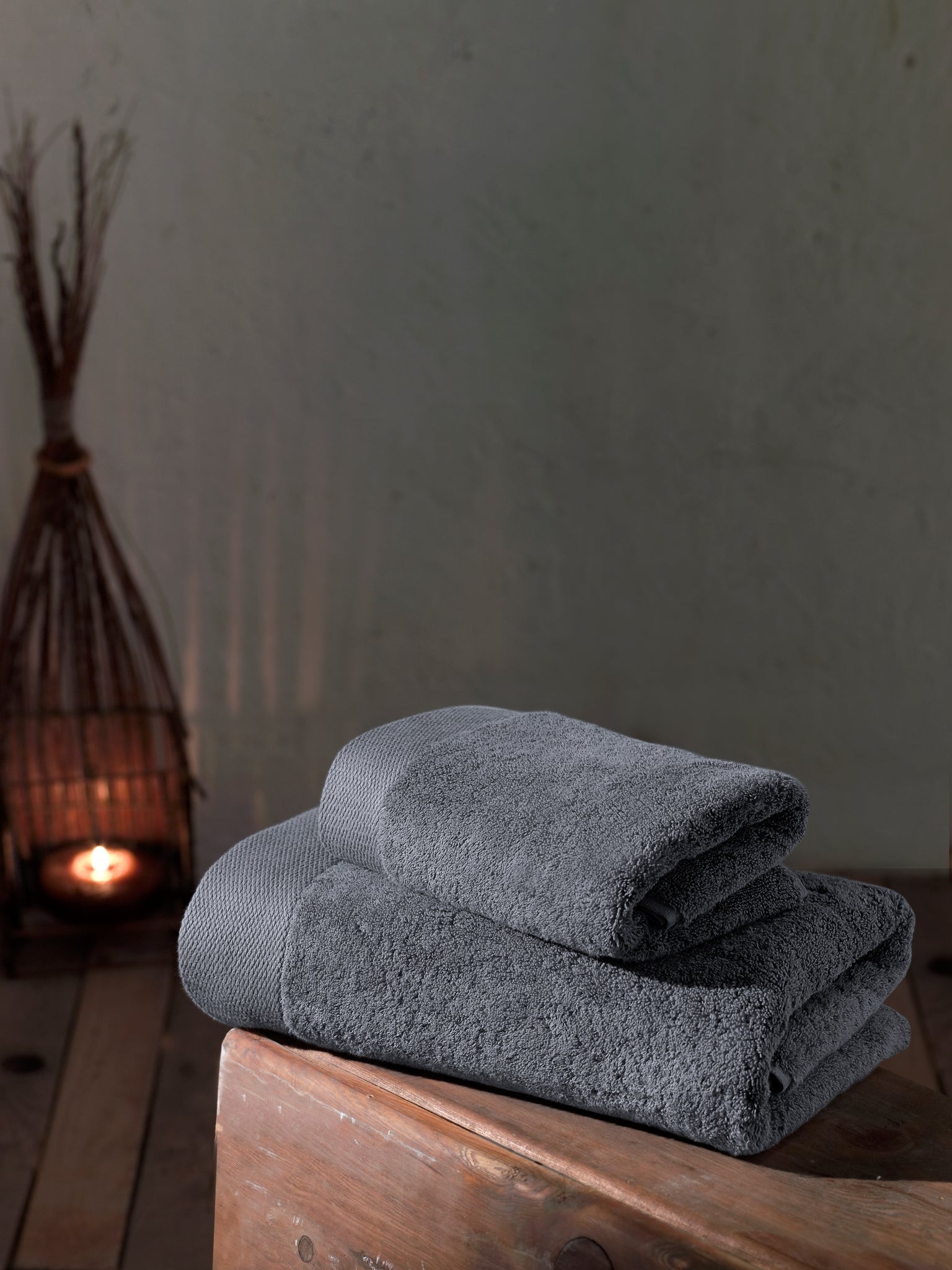 charcoal bath towels