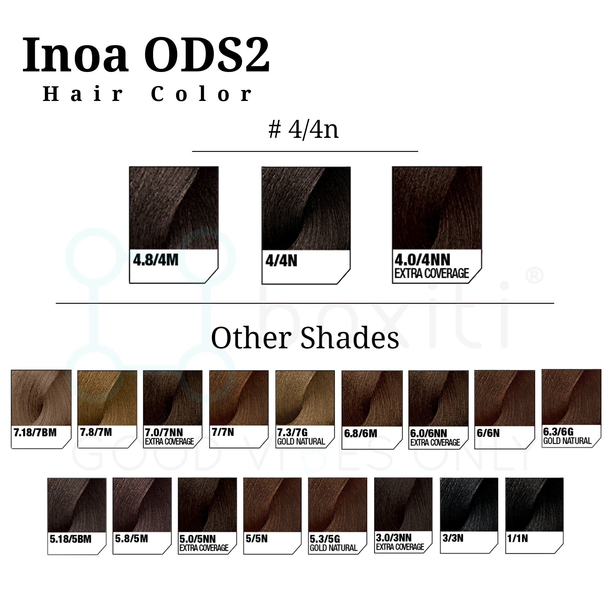 LOreal Professionnel Inoa 4 15 Ash Mahogany Brown Hair Colour 60g   Fruugo IN