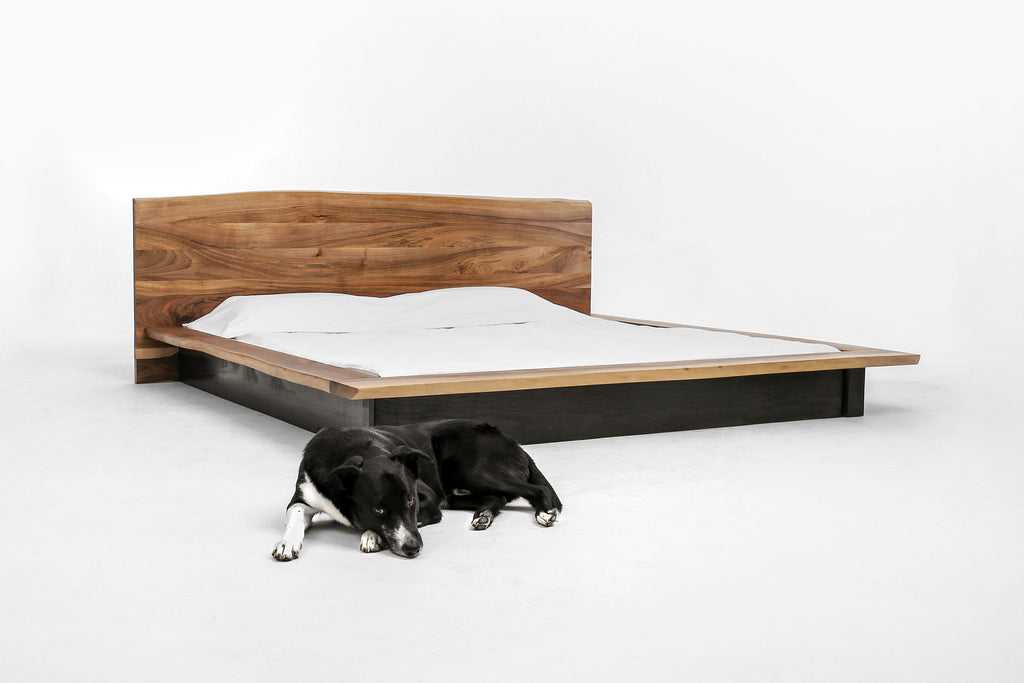 KAATJE Walnut Bed Frame