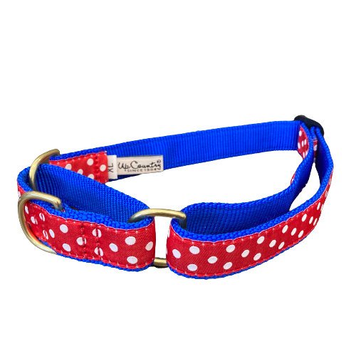 Up Country - Texas Navy Martingale Dog Collar – Up Country Inc