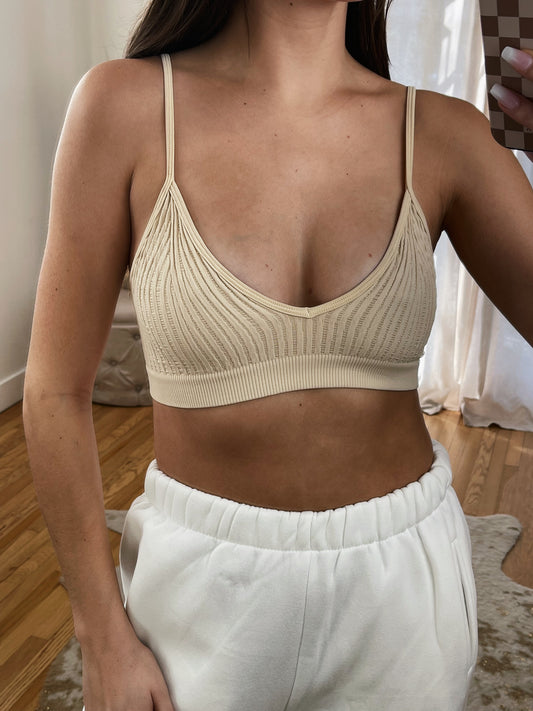 Cable Knit Bralette – Vyvacious