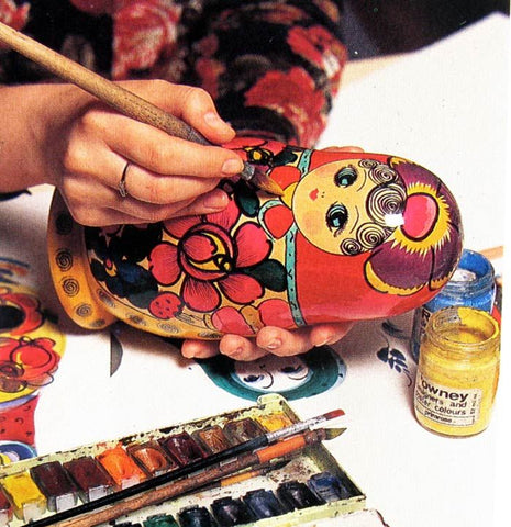 russian doll painting