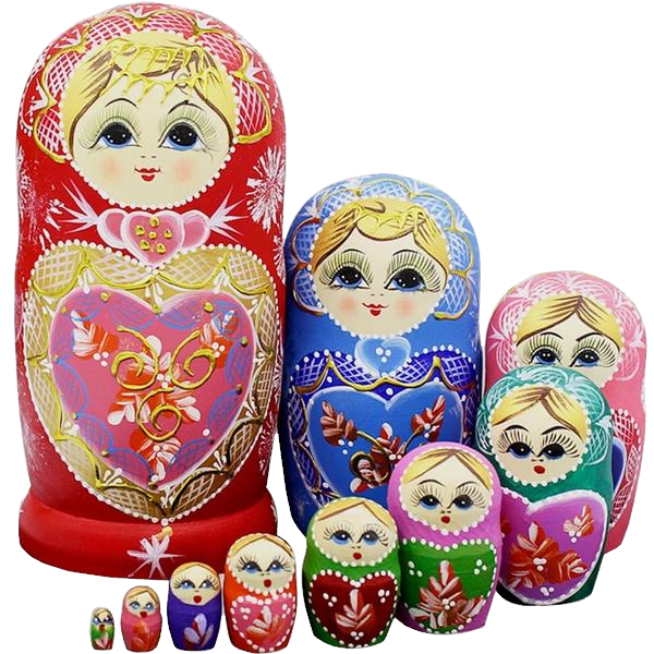 matryoshka dolls