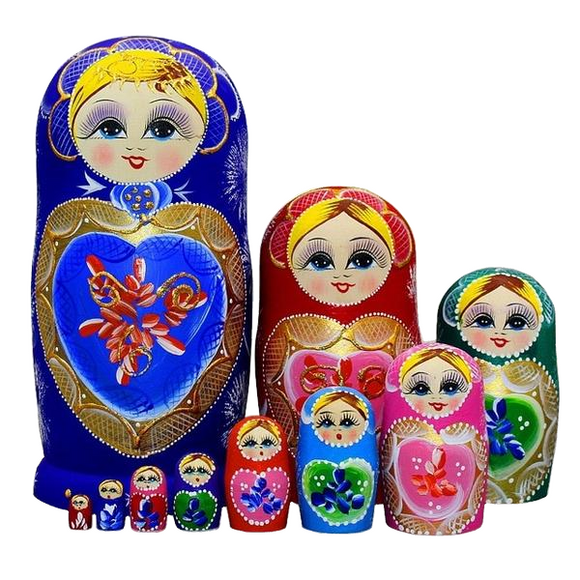 chinese stacking dolls