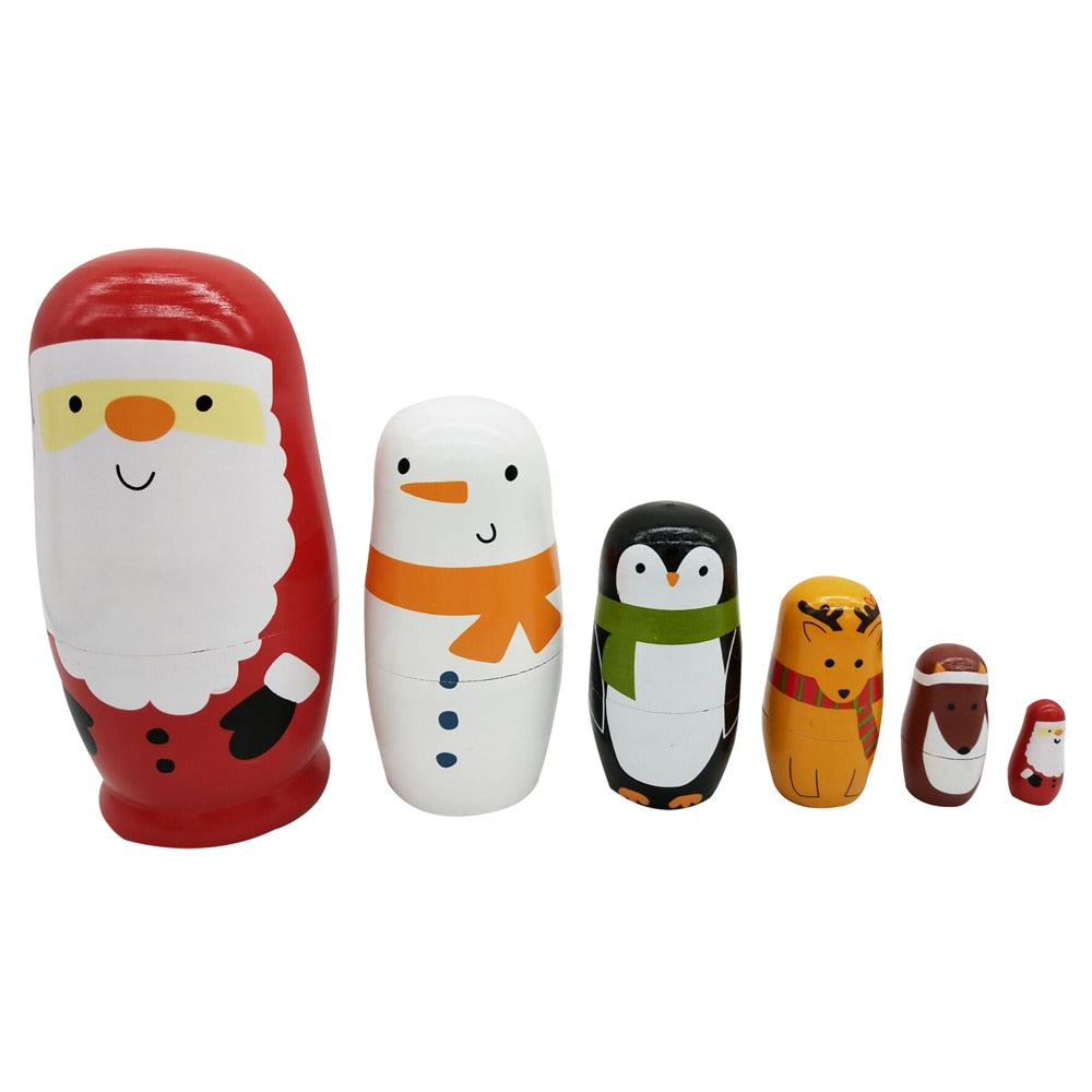 christmas nesting dolls