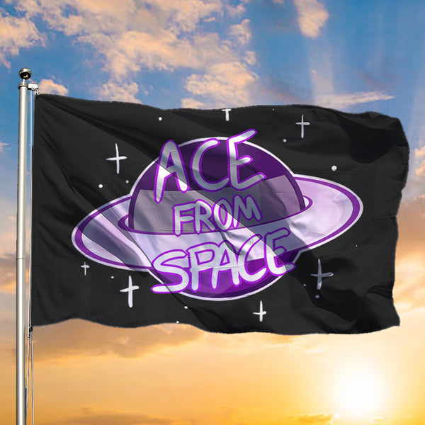 Asexual Flag Ace From Space International Asexuality Day Ace Flag Asex 4849