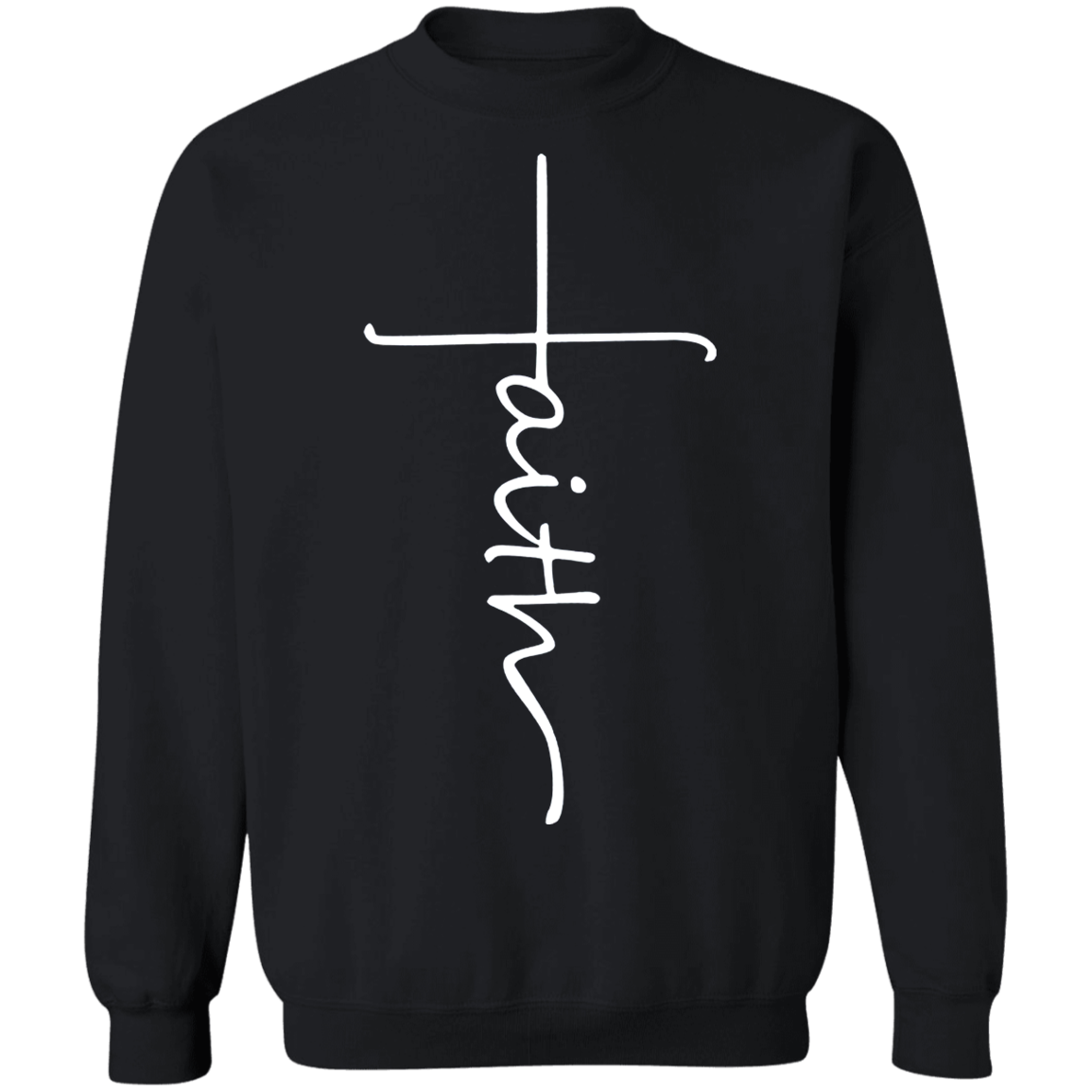 Faith Sweatshirt Faith Cross Sweatshirt For Men Women Christian Gift