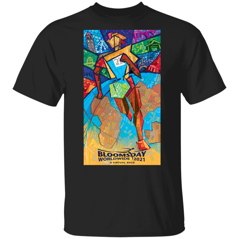 Bloomsday 2021 Shirt Worldwide 2021 A Virtual Race TShirt Anniversary