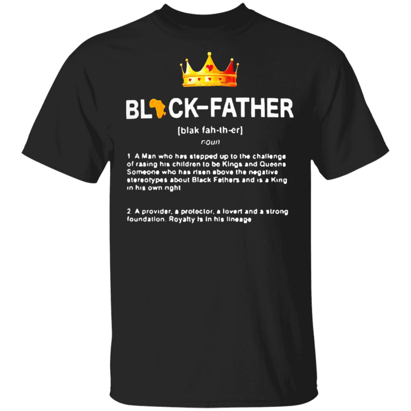 Black Father Shirt African American Fathers Day Shirts