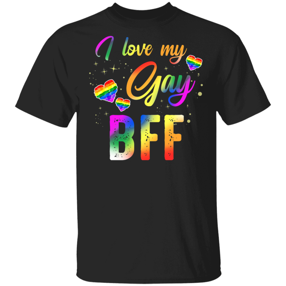 i love my wife rainbow gay pride shirt