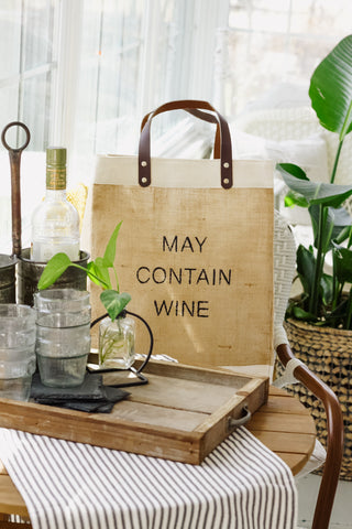 May Contain Wine Tote