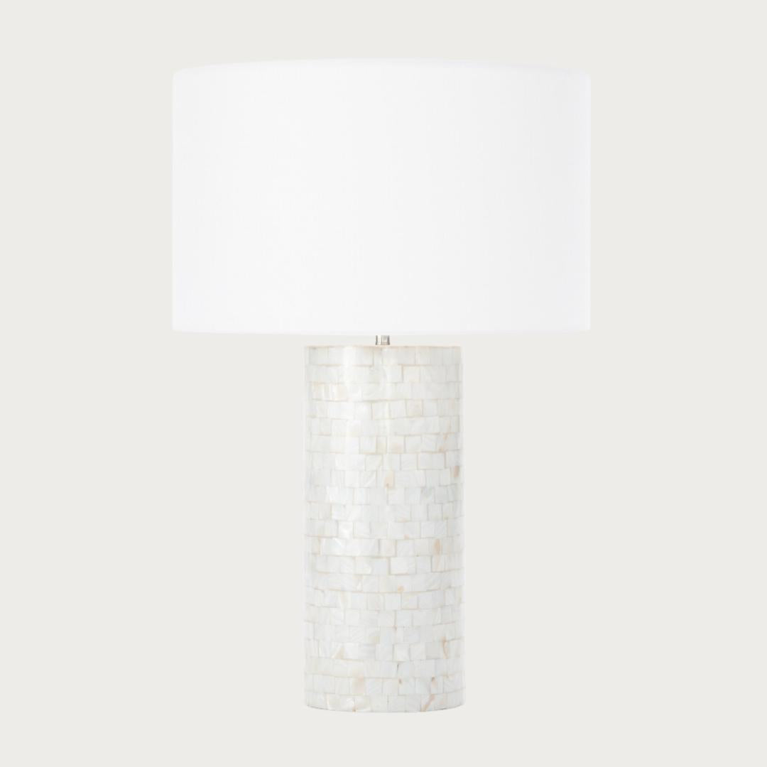 The Veronica Mother of Pearl Lamp