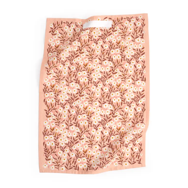 Image of Kitchen Towel, Pink Daisy