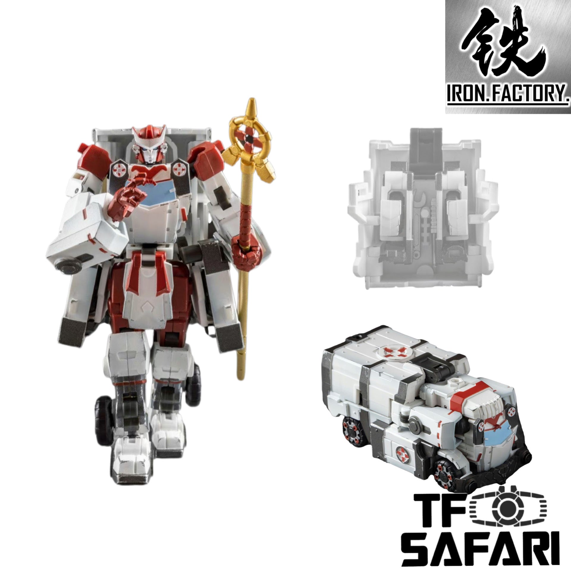 Iron Factory Iron Samurai IF EX-57 EX57 Sekijoujien(Ratchet)