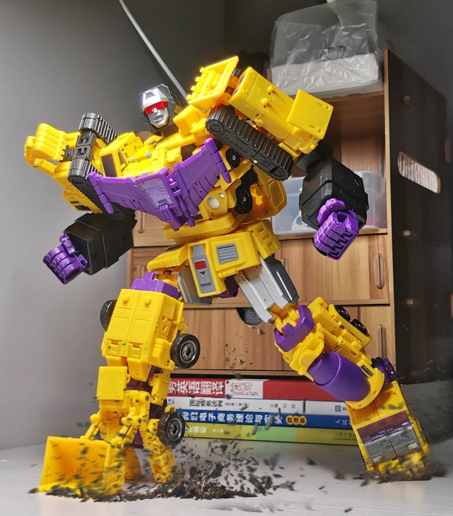 Magic Square MS Toys MS-B48 MSB-48 Power King Devastator Combiner