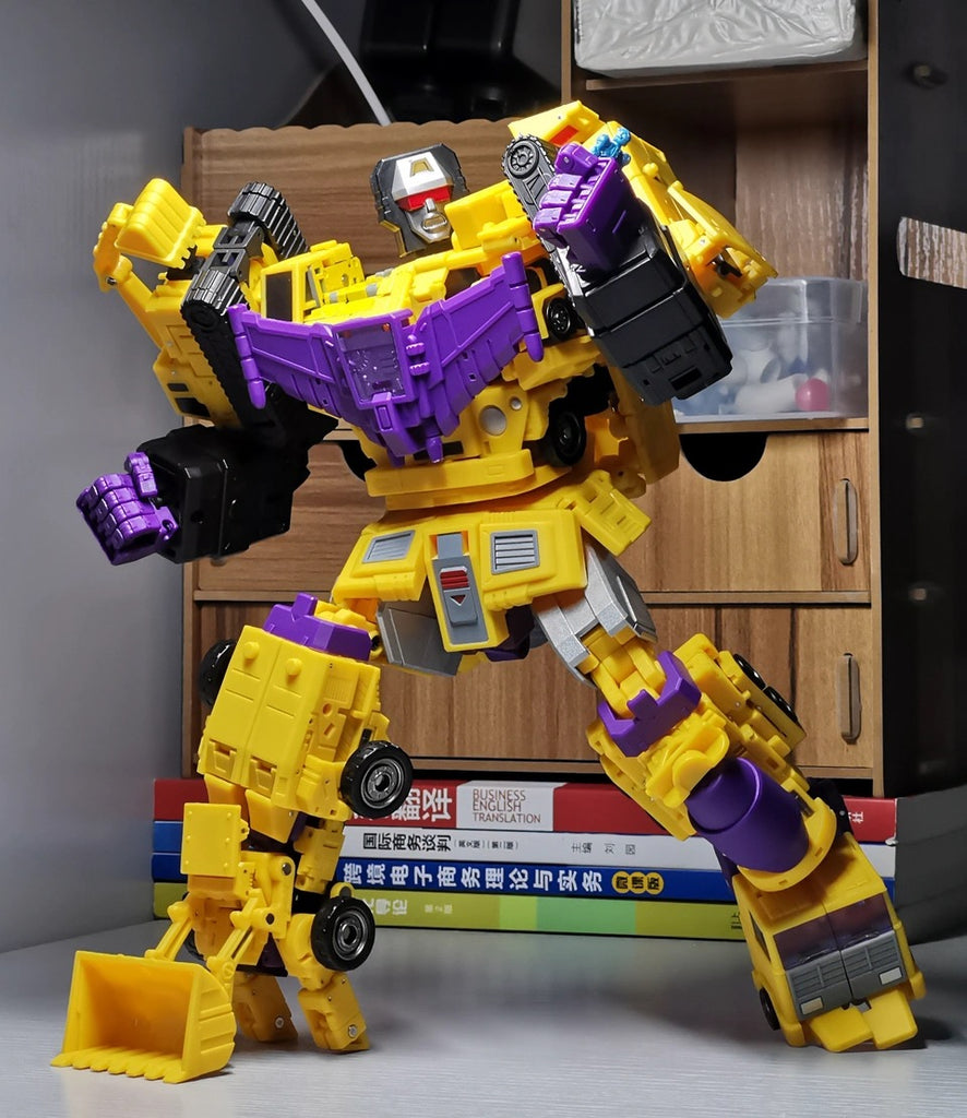 Magic Square MS Toys MS-B48 MSB-48 Power King Devastator Combiner