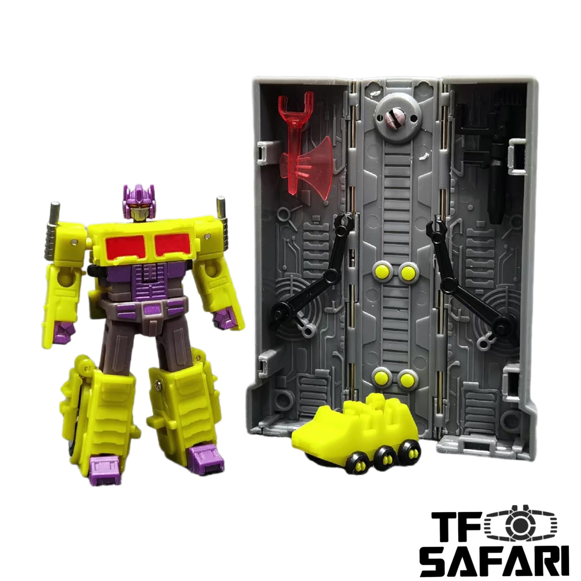 Dr.Wu & Mechanic Studio Extreme Warfare DW-E04T DWE04T Prime Commander (Optimus Prime Toxitron Version) w/ convoy Legends Class 6cm / 4.6"