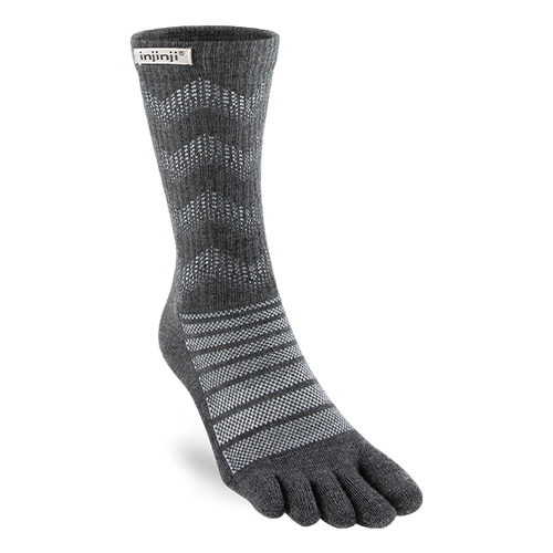 Injinji Outdoor Midweight Crew Wool Toesocks