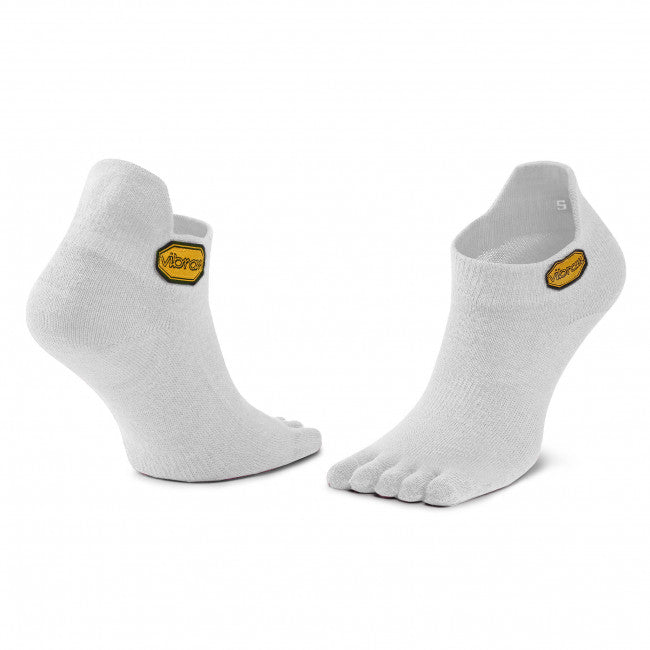 Vibram 5TOE Sock No Show White