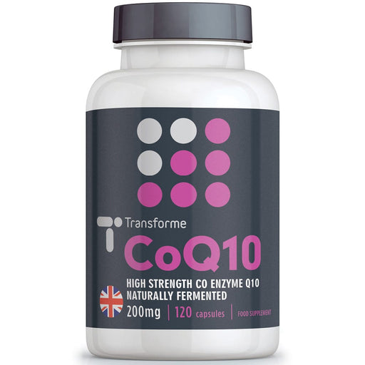 Coq10 100mg Capsules Coenzyme Q10 Vegetarian And Vegan Supplement — Transforme 2367