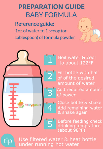 boiling water for baby formula