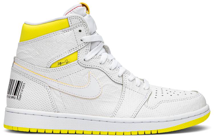 air jordan 1 retro high og first class flight yellow