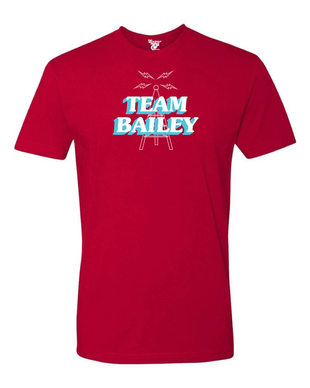 Team Bailey Tee – Super 70s Sports