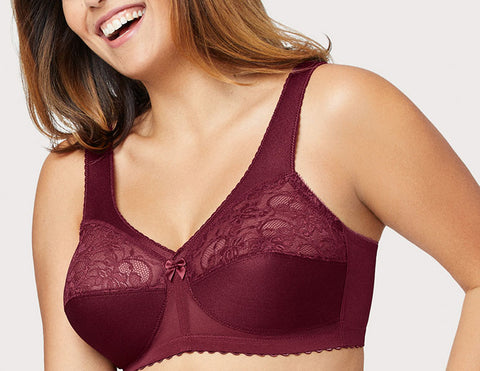 Femina Bra supports and relieves.