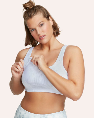 Is it OK to wear only a sports bra at the gym?
