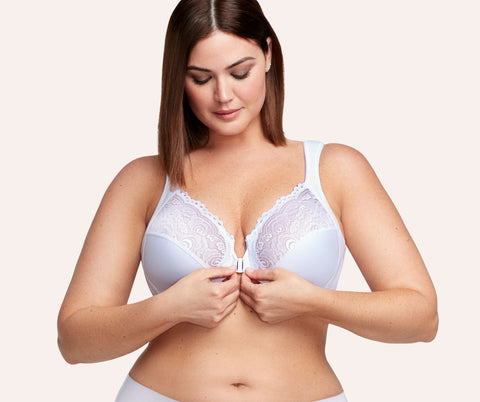 Front Closure Bras - Comfortable Seamless Front Clasp Bras for