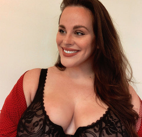 Plus-Size Model Morgan Louise on What She Would Tell Her Younger